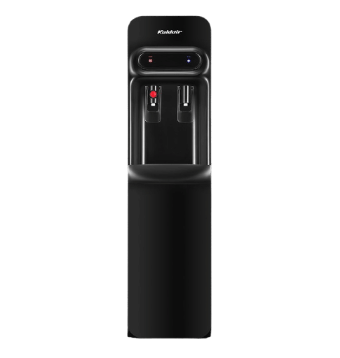 [14/016/0143] مبرد كولدير 2 حنفيه بارد ساخن اسود سليم KWD Slim Black