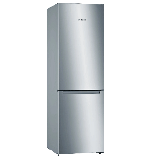 [2004752] ثلاجه بوش كومبي 329 لتر سلفر KGN36NL30U