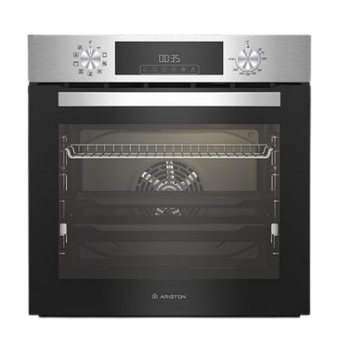 [2004974] فرن بلت ان اريستون 60سم كهرباء كتاليتك بمروحه AROE6R253HXNA