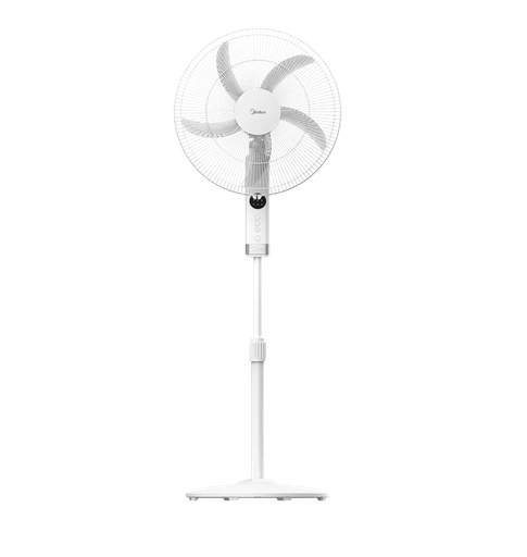 [92056011Z05302] مروحه ميديا عمود 18 ابيض بالريموت FS45-25MR-W